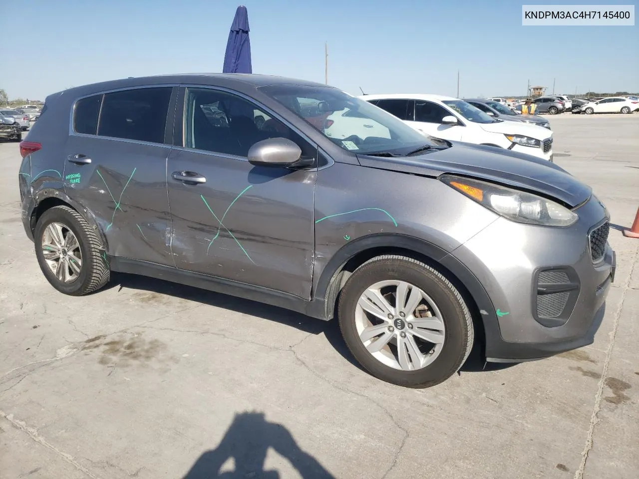 2017 Kia Sportage Lx VIN: KNDPM3AC4H7145400 Lot: 76958164