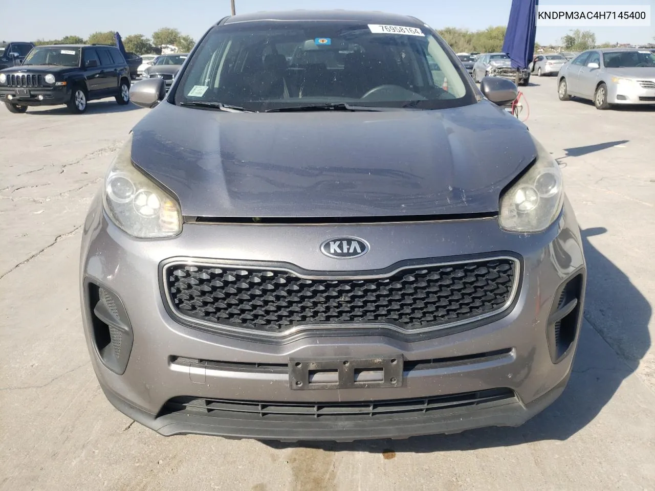 2017 Kia Sportage Lx VIN: KNDPM3AC4H7145400 Lot: 76958164