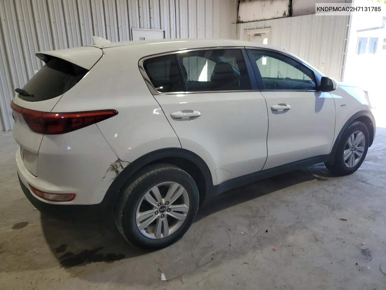 2017 Kia Sportage Lx VIN: KNDPMCAC2H7131785 Lot: 76987144