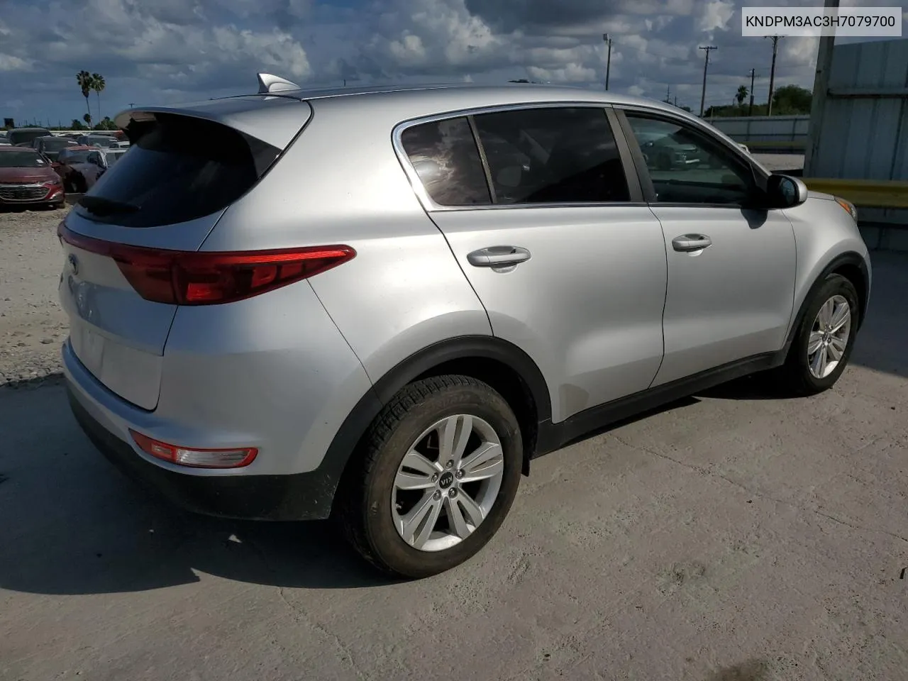 2017 Kia Sportage Lx VIN: KNDPM3AC3H7079700 Lot: 77125194