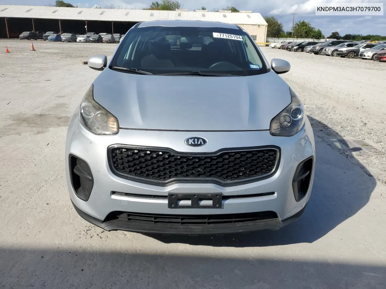 2017 Kia Sportage Lx VIN: KNDPM3AC3H7079700 Lot: 77125194