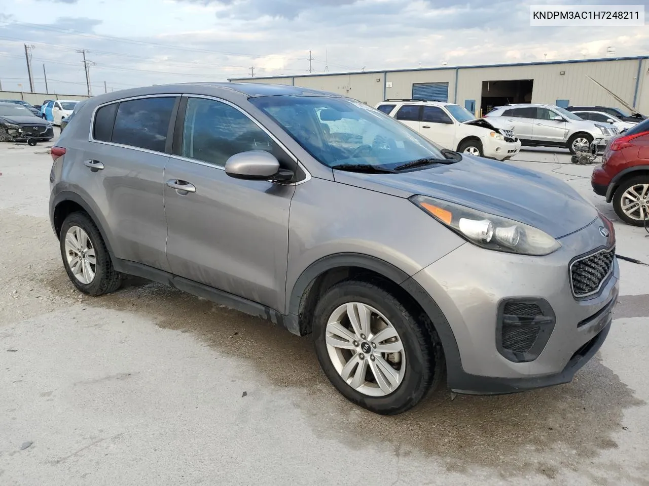 2017 Kia Sportage Lx VIN: KNDPM3AC1H7248211 Lot: 77410134