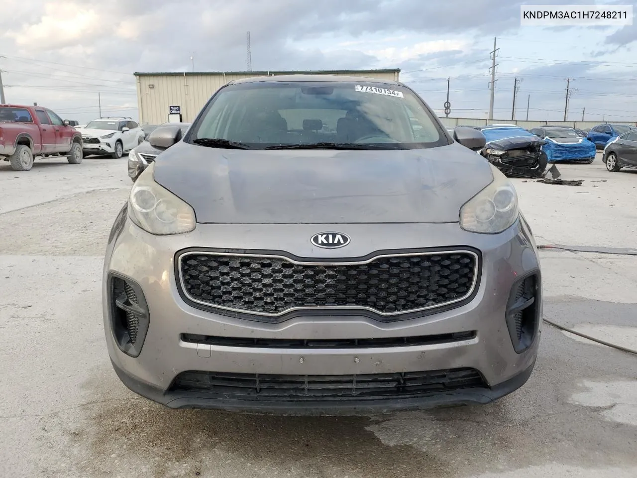 2017 Kia Sportage Lx VIN: KNDPM3AC1H7248211 Lot: 77410134