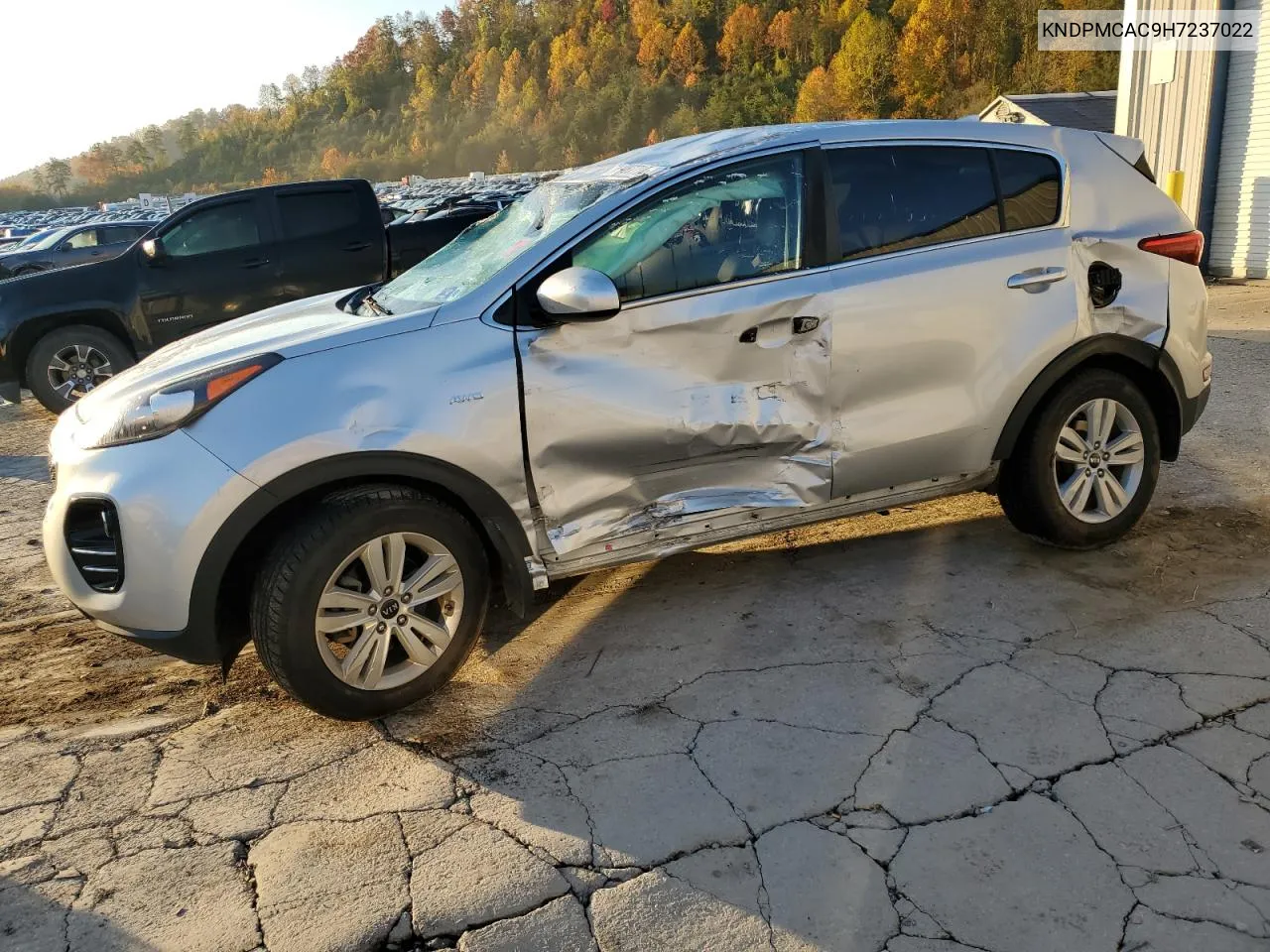 2017 Kia Sportage Lx VIN: KNDPMCAC9H7237022 Lot: 77487714