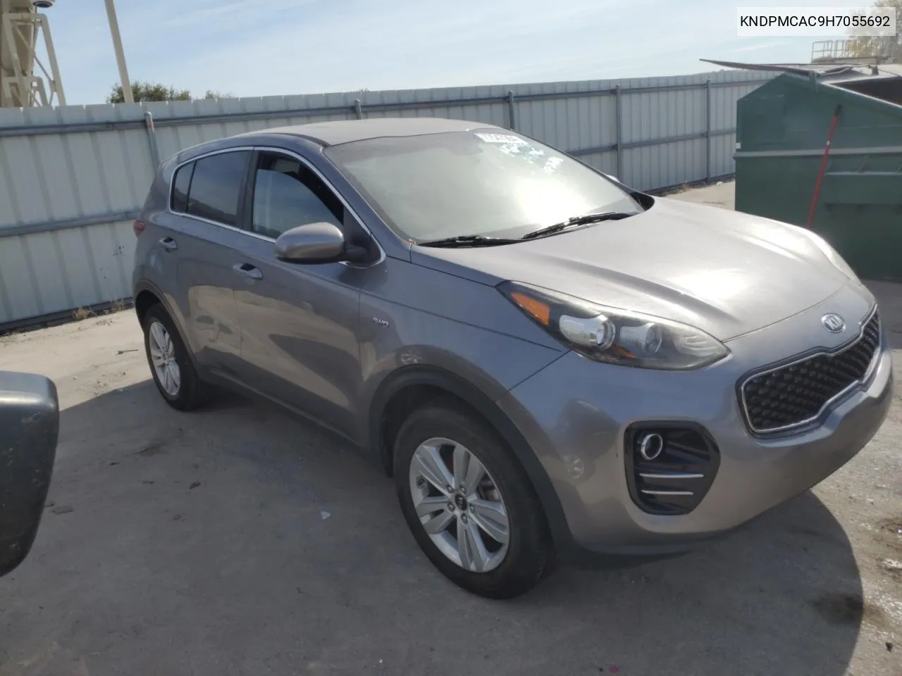 2017 Kia Sportage Lx VIN: KNDPMCAC9H7055692 Lot: 77547964