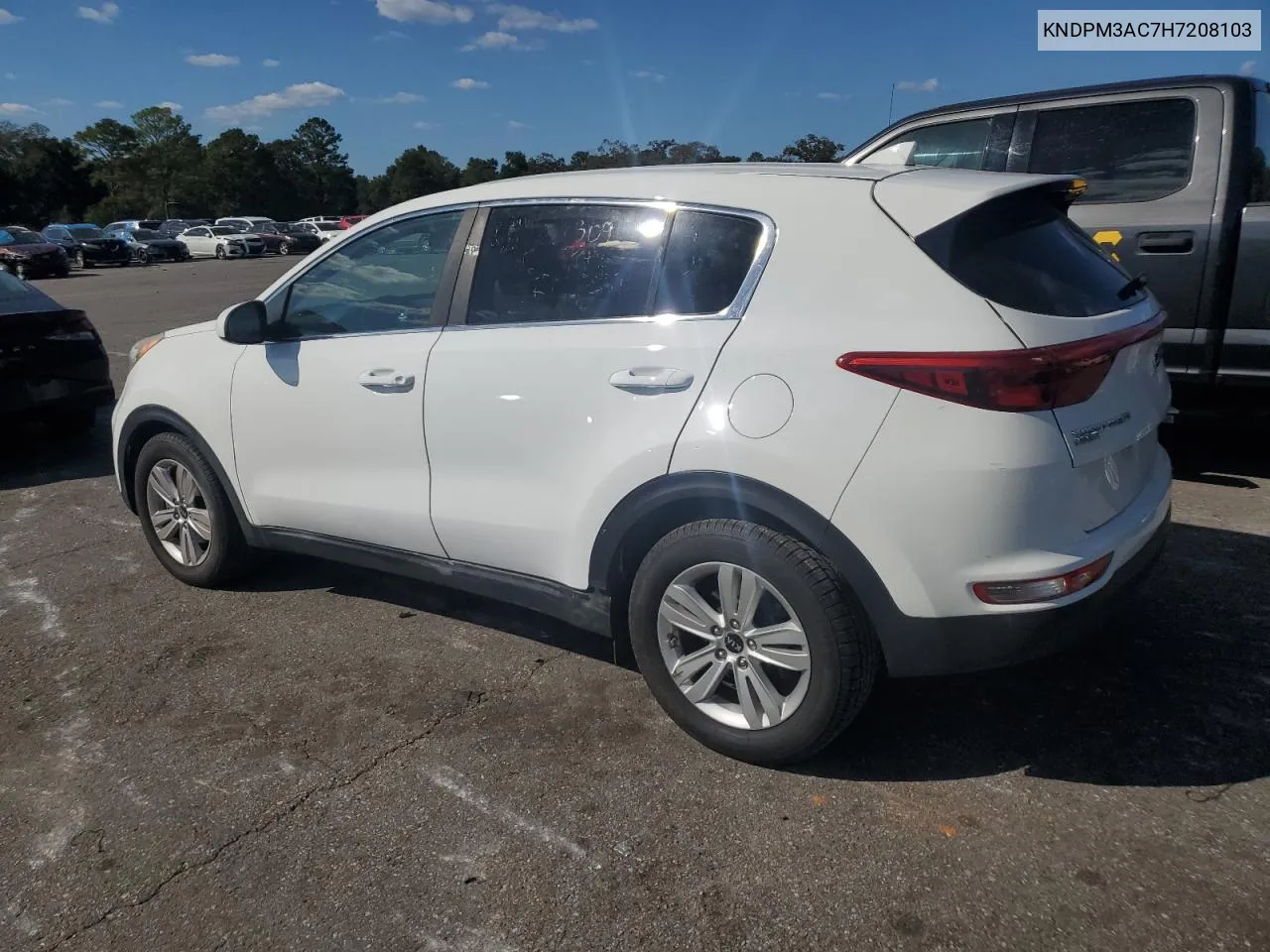 2017 Kia Sportage Lx VIN: KNDPM3AC7H7208103 Lot: 77631734