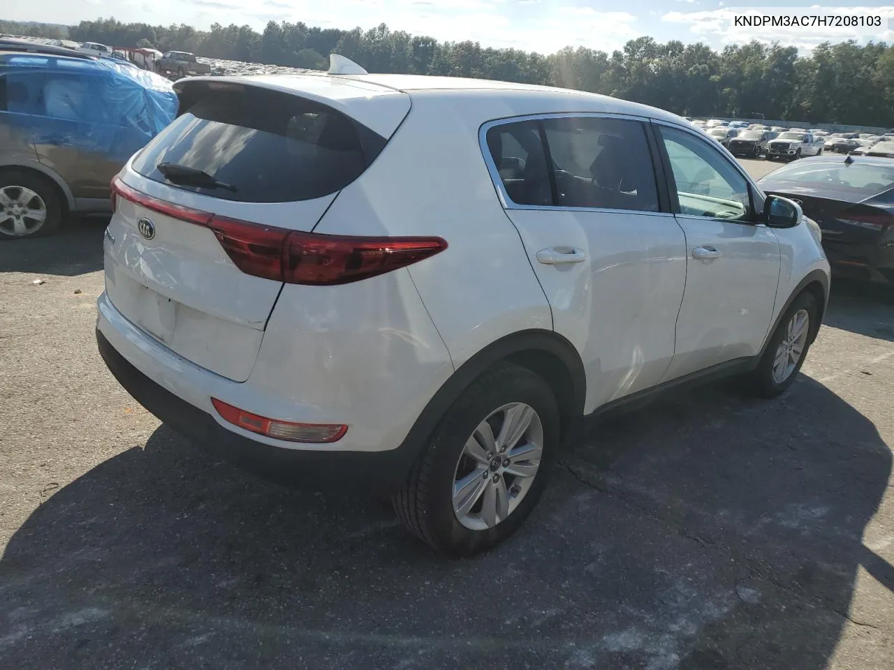 2017 Kia Sportage Lx VIN: KNDPM3AC7H7208103 Lot: 77631734