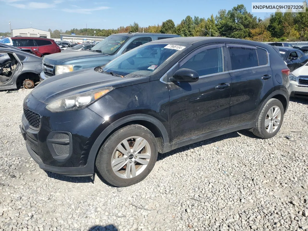 2017 Kia Sportage Lx VIN: KNDPM3AC9H7073206 Lot: 77968104