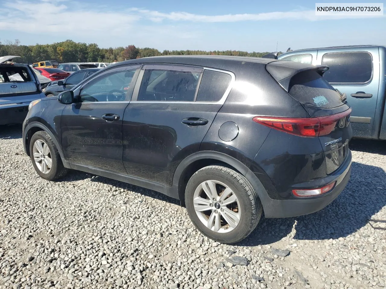 2017 Kia Sportage Lx VIN: KNDPM3AC9H7073206 Lot: 77968104