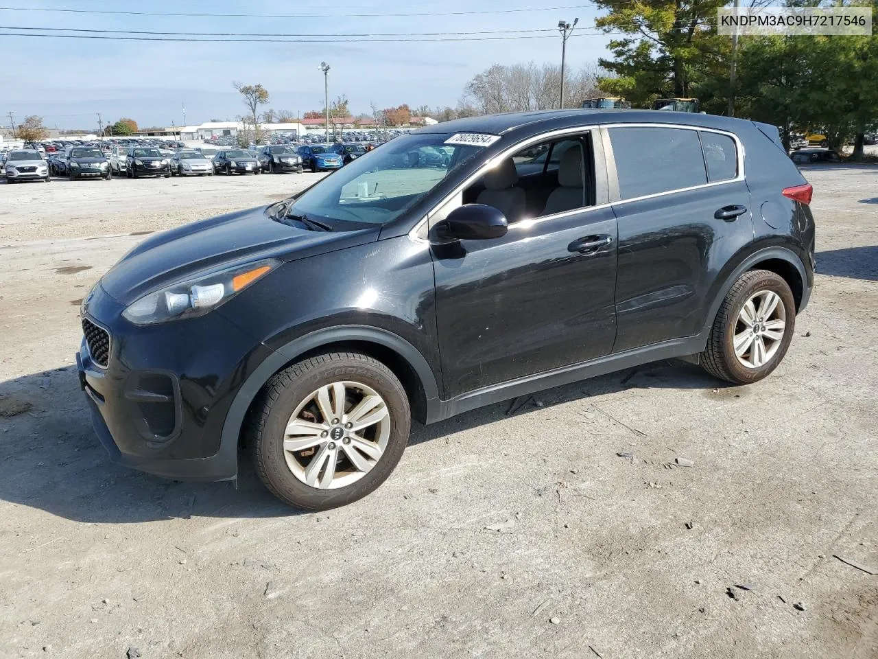 2017 Kia Sportage Lx VIN: KNDPM3AC9H7217546 Lot: 78029654