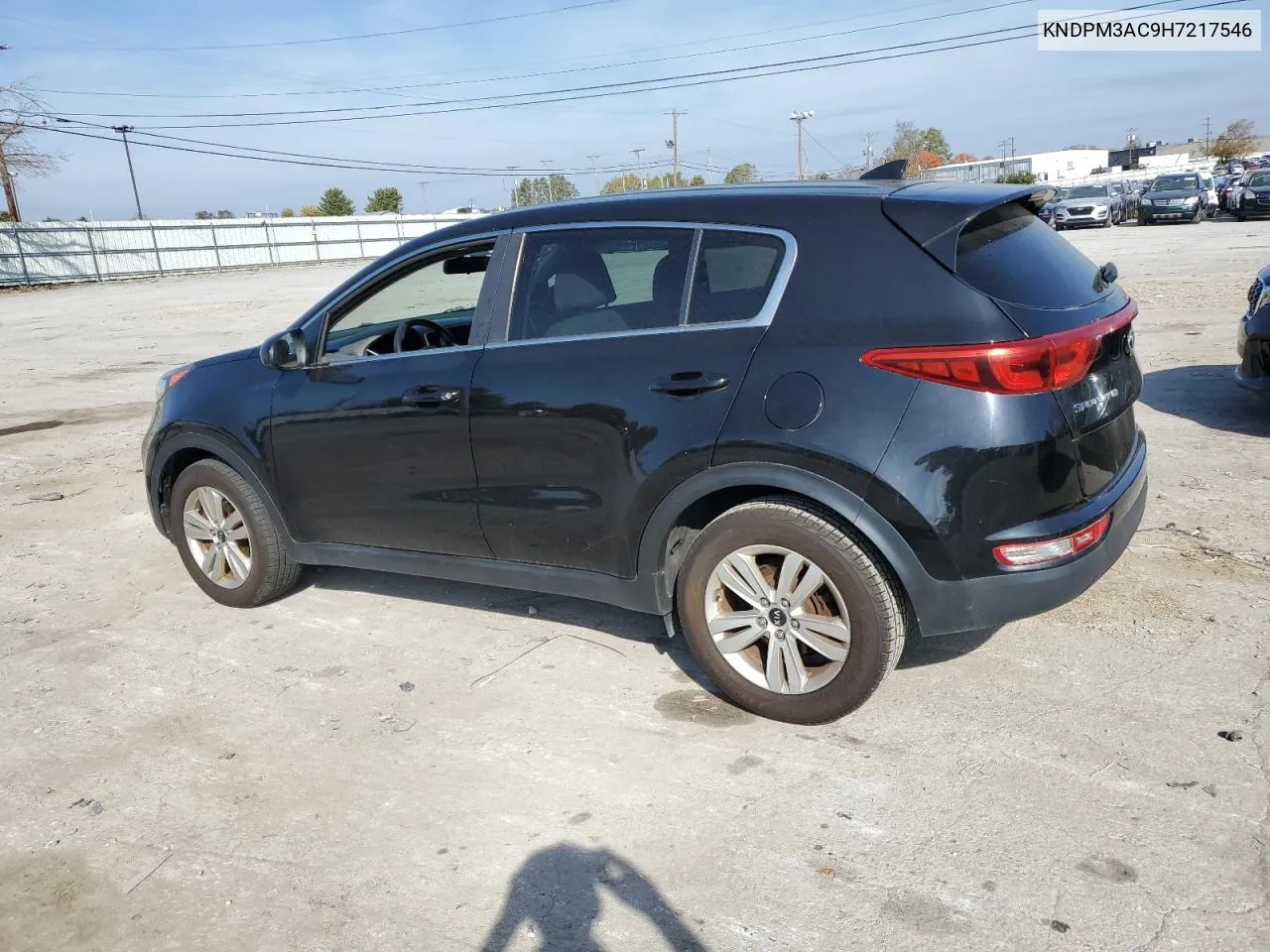 2017 Kia Sportage Lx VIN: KNDPM3AC9H7217546 Lot: 78029654