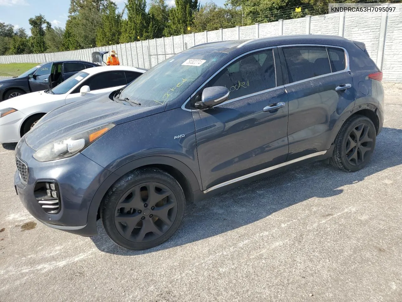 2017 Kia Sportage Sx VIN: KNDPRCA63H7095097 Lot: 78032274