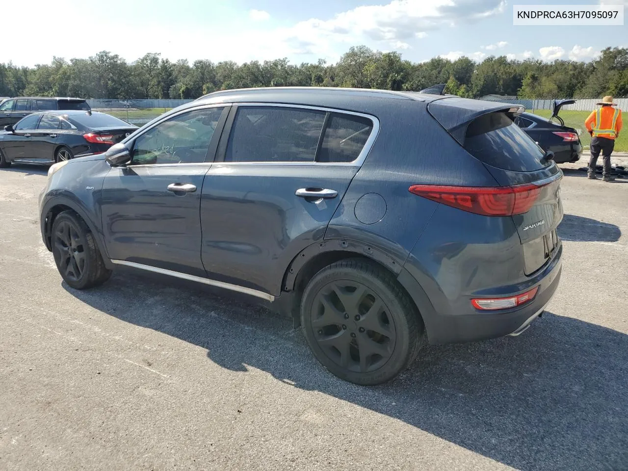 2017 Kia Sportage Sx VIN: KNDPRCA63H7095097 Lot: 78032274