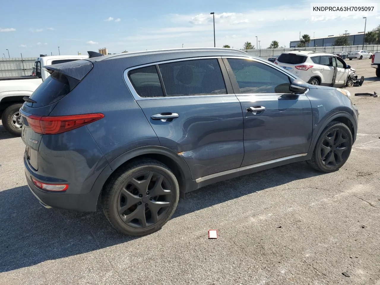 2017 Kia Sportage Sx VIN: KNDPRCA63H7095097 Lot: 78032274