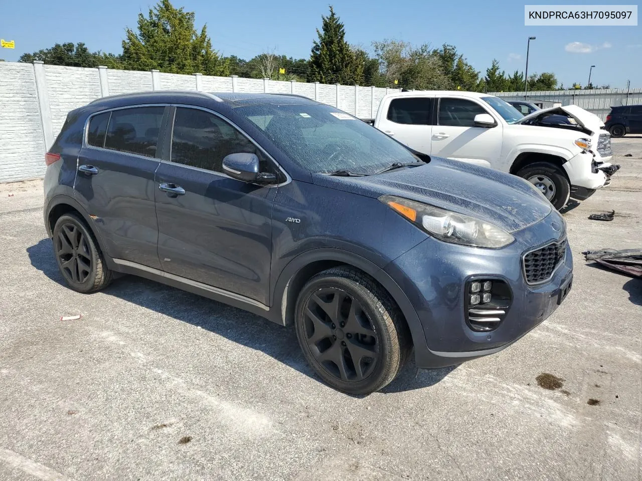 2017 Kia Sportage Sx VIN: KNDPRCA63H7095097 Lot: 78032274