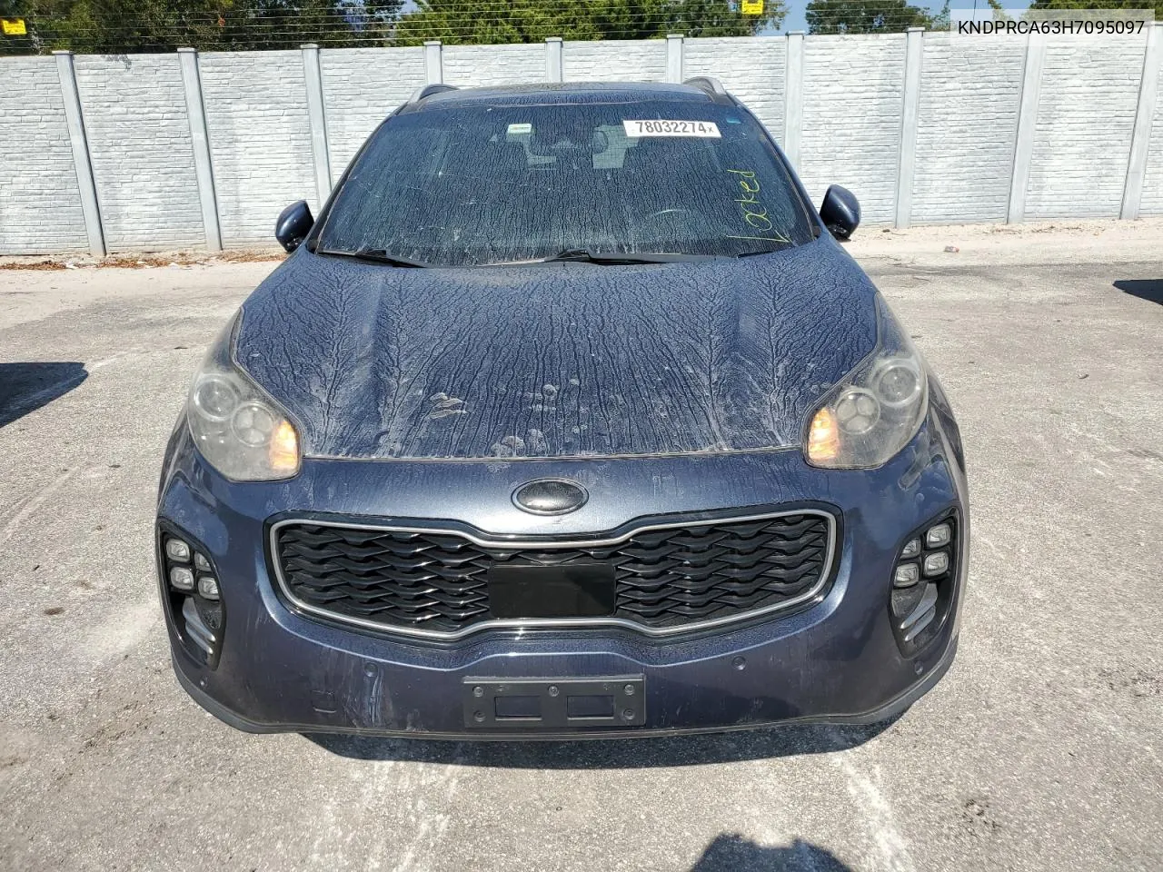 2017 Kia Sportage Sx VIN: KNDPRCA63H7095097 Lot: 78032274