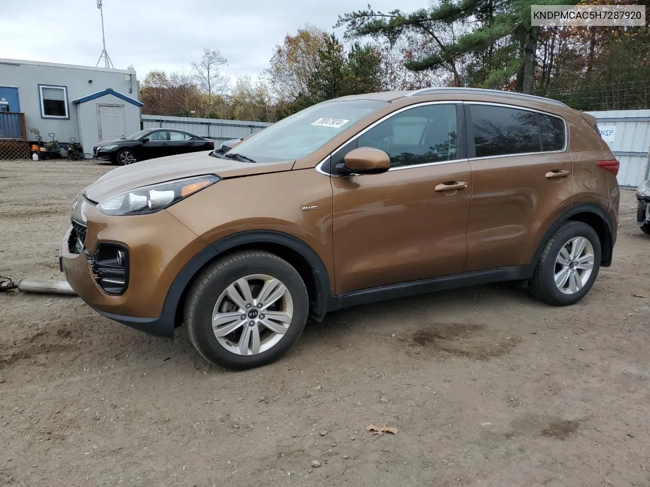 2017 Kia Sportage Lx VIN: KNDPMCAC5H7287920 Lot: 78047924