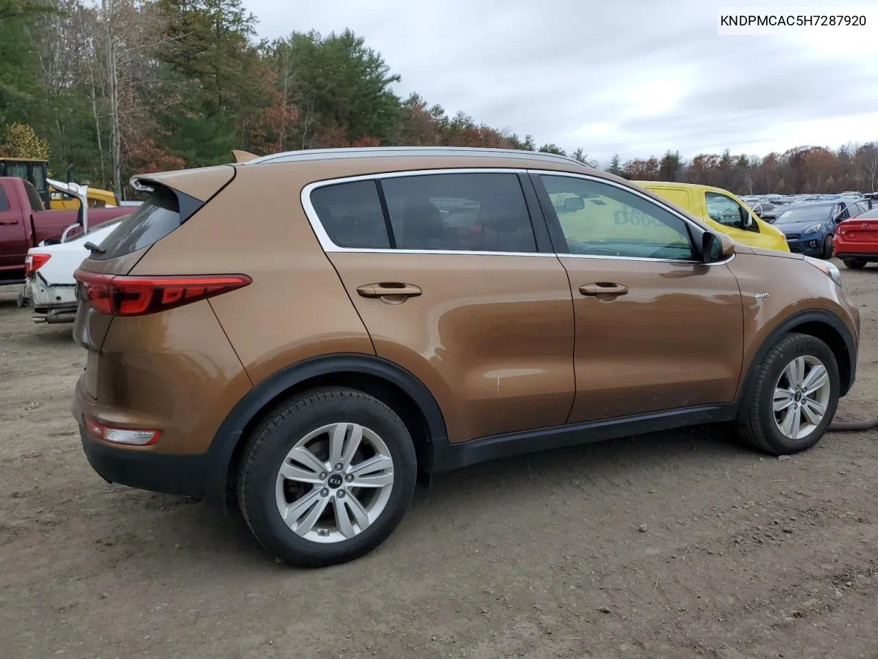 2017 Kia Sportage Lx VIN: KNDPMCAC5H7287920 Lot: 78047924