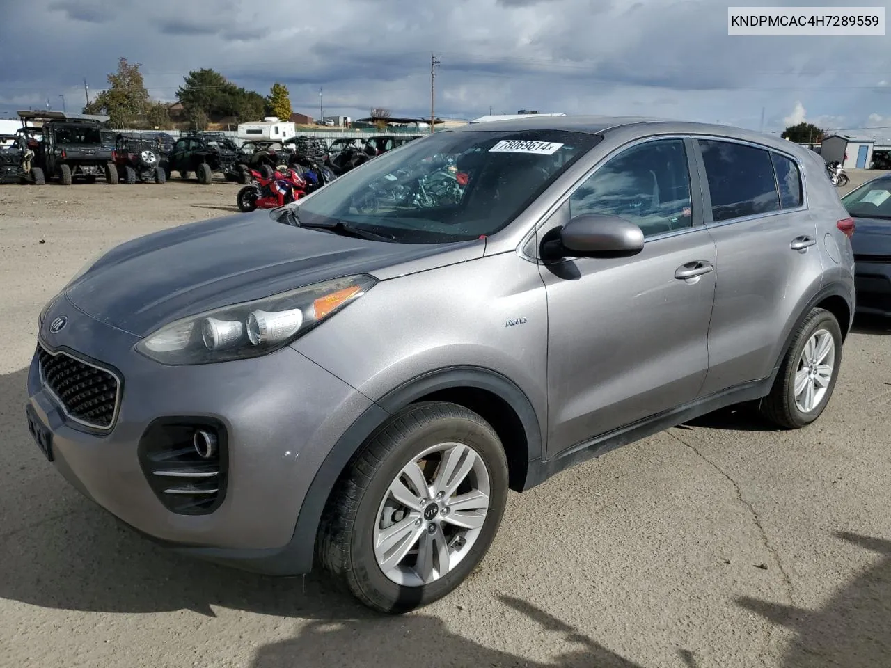 2017 Kia Sportage Lx VIN: KNDPMCAC4H7289559 Lot: 78069614