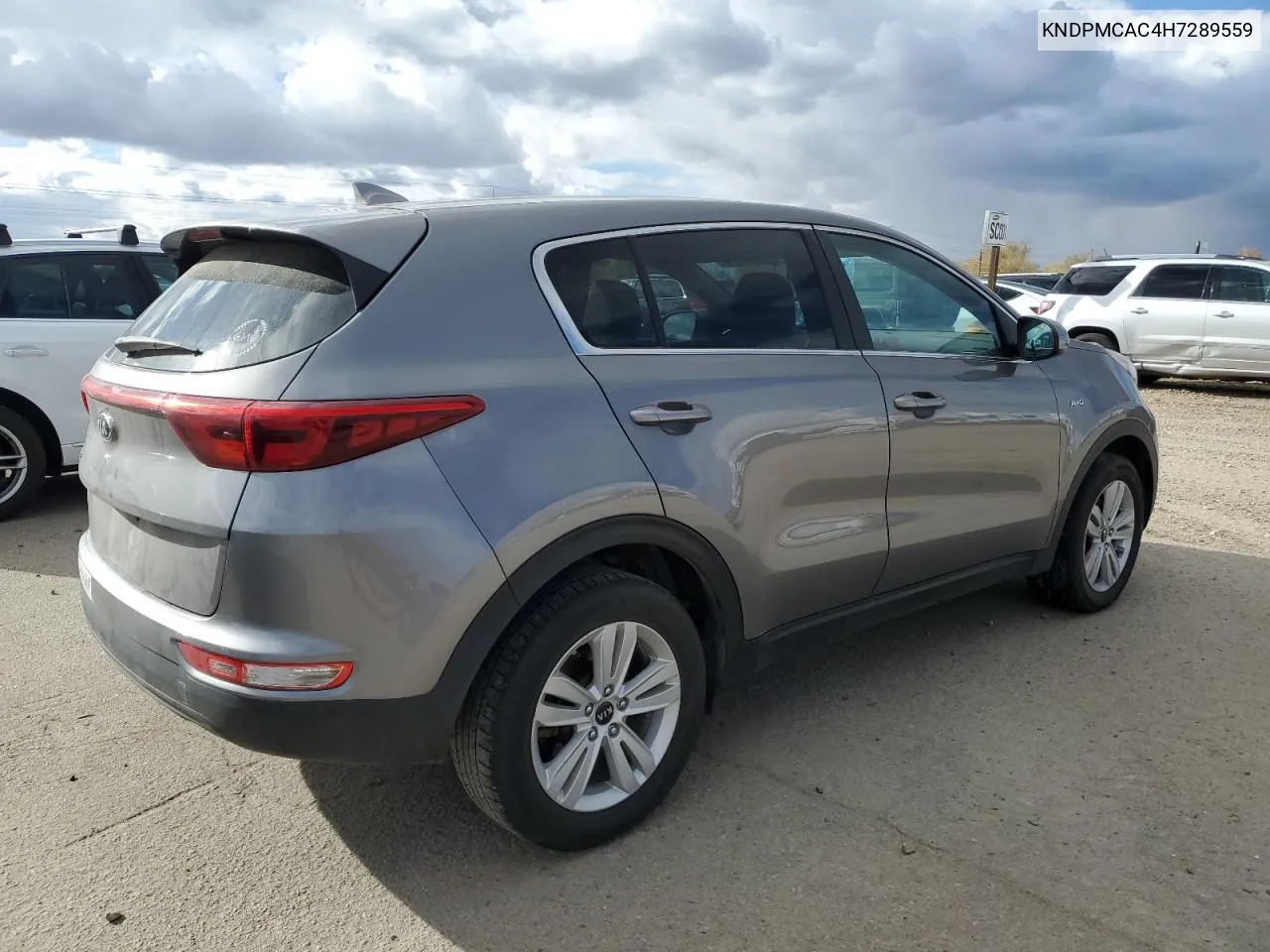 KNDPMCAC4H7289559 2017 Kia Sportage Lx