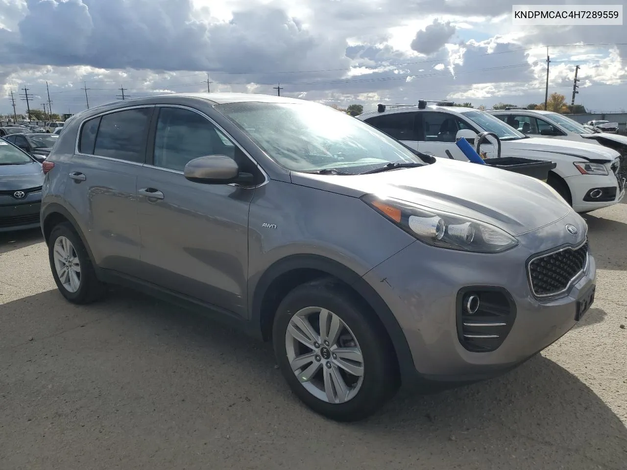 KNDPMCAC4H7289559 2017 Kia Sportage Lx