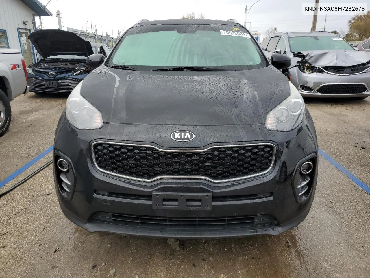 2017 Kia Sportage Ex VIN: KNDPN3AC8H7282675 Lot: 78092904