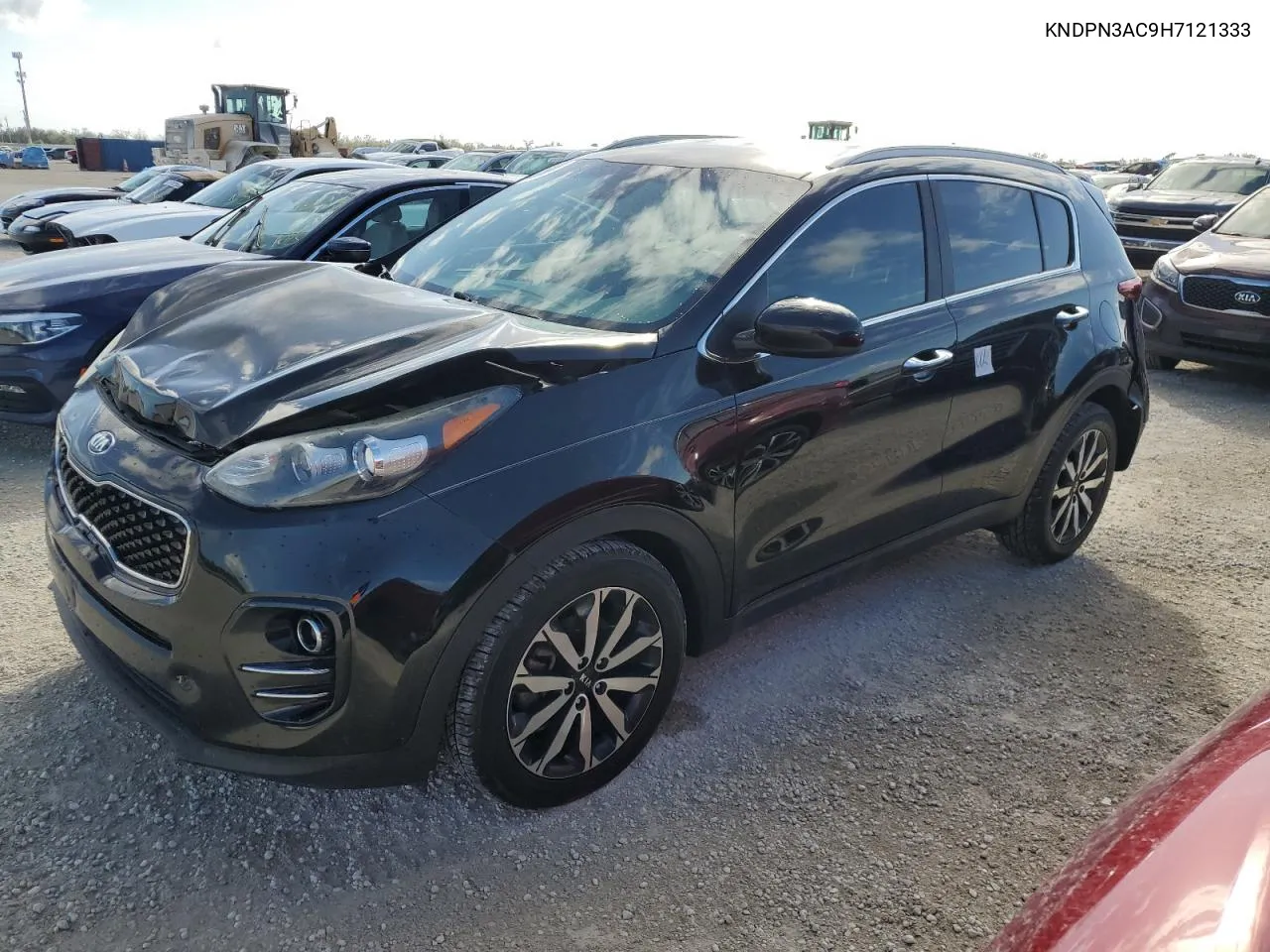 2017 Kia Sportage Ex VIN: KNDPN3AC9H7121333 Lot: 78138144