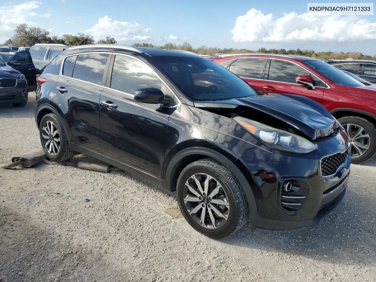 2017 Kia Sportage Ex VIN: KNDPN3AC9H7121333 Lot: 78138144