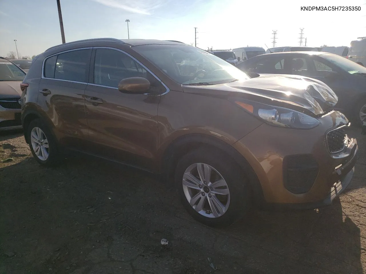 2017 Kia Sportage Lx VIN: KNDPM3AC5H7235350 Lot: 78166284