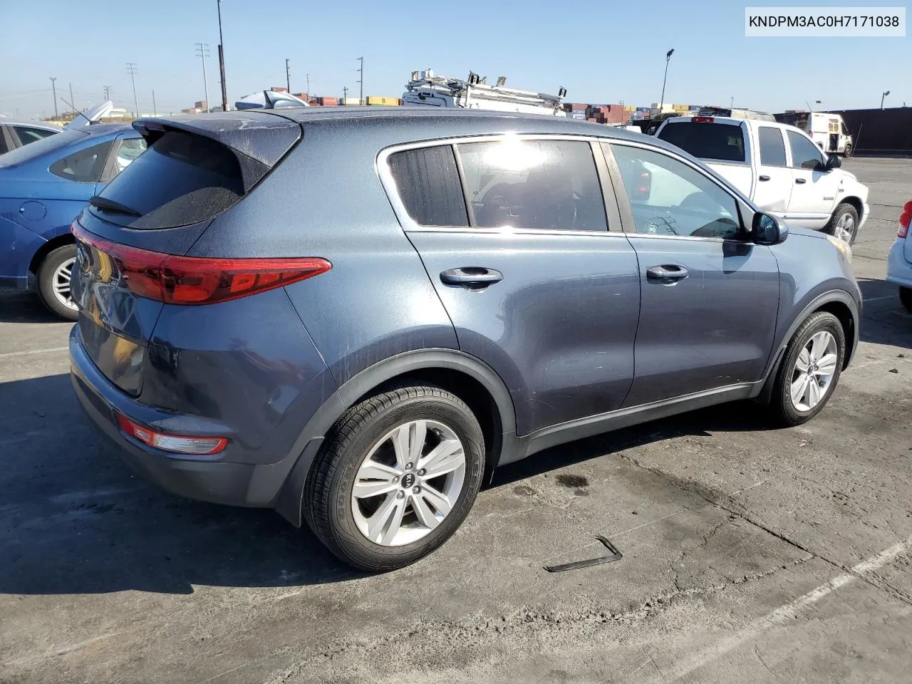 2017 Kia Sportage Lx VIN: KNDPM3AC0H7171038 Lot: 78178354