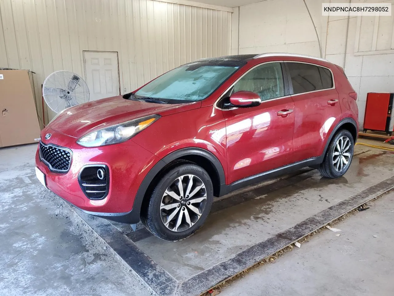 2017 Kia Sportage Ex VIN: KNDPNCAC8H7298052 Lot: 78181414