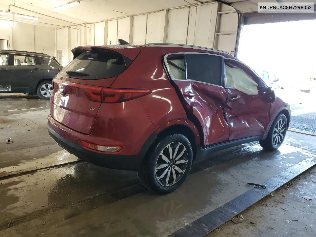 2017 Kia Sportage Ex VIN: KNDPNCAC8H7298052 Lot: 78181414