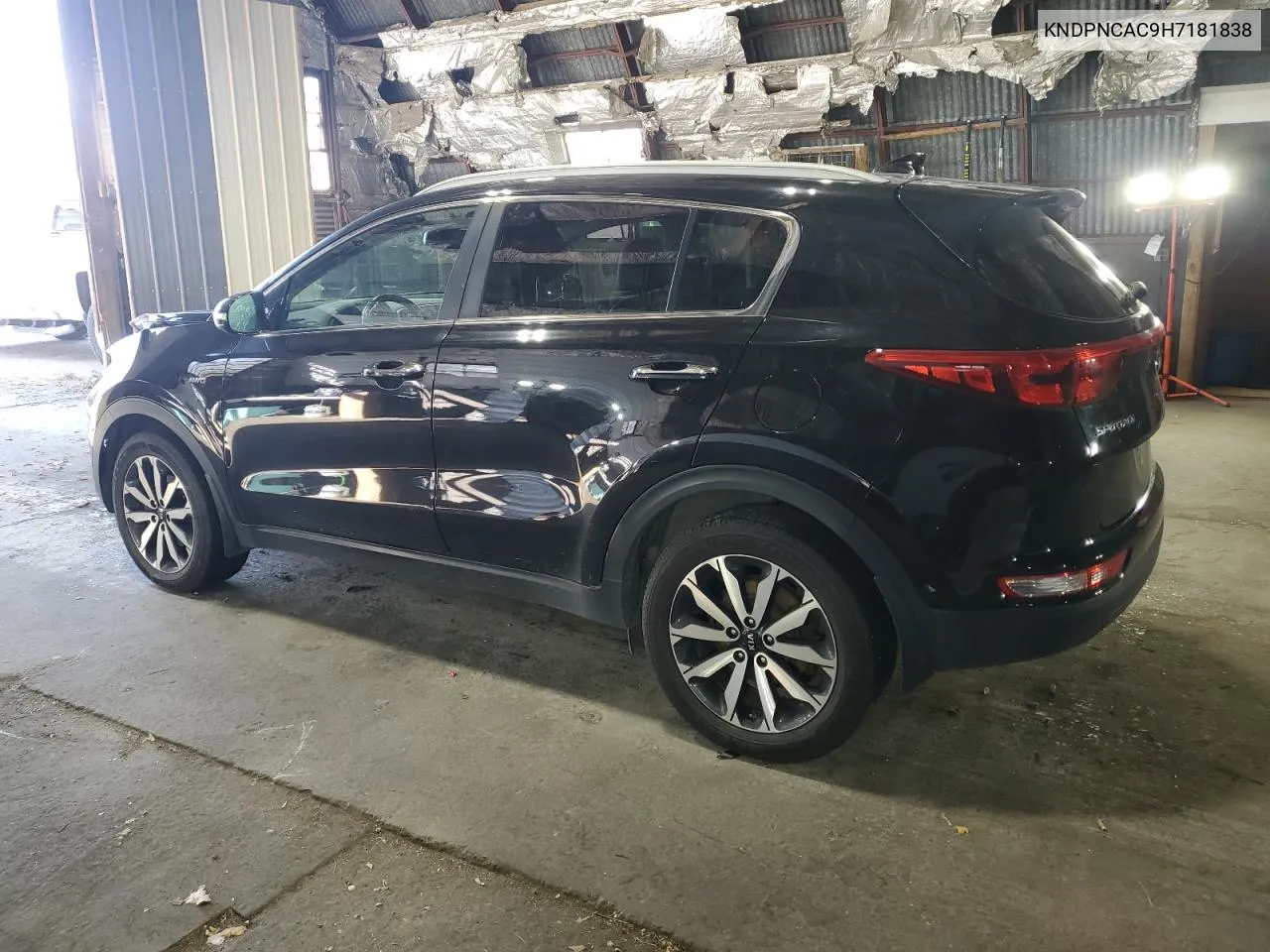 2017 Kia Sportage Ex VIN: KNDPNCAC9H7181838 Lot: 78250654