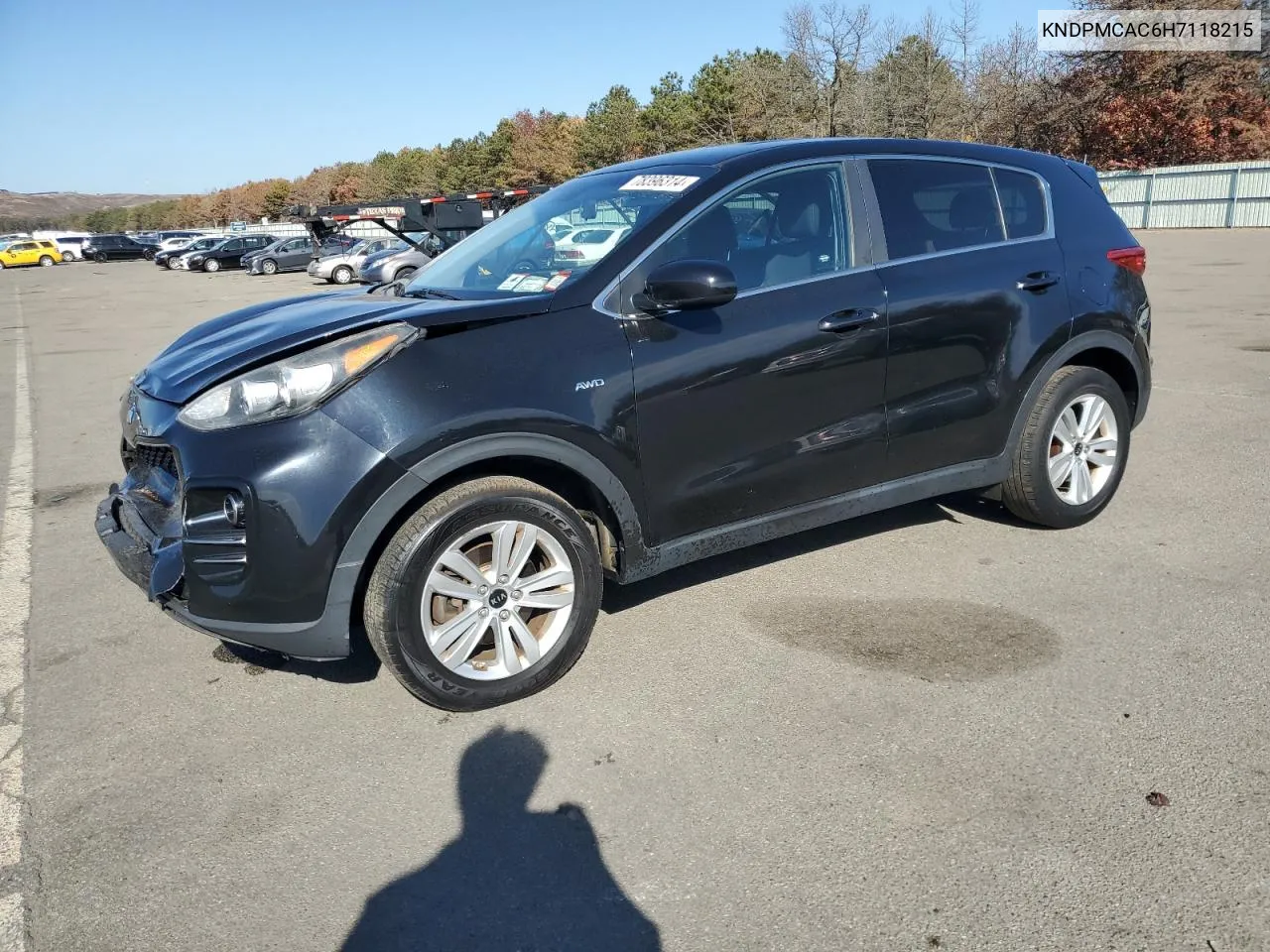 2017 Kia Sportage Lx VIN: KNDPMCAC6H7118215 Lot: 78396314