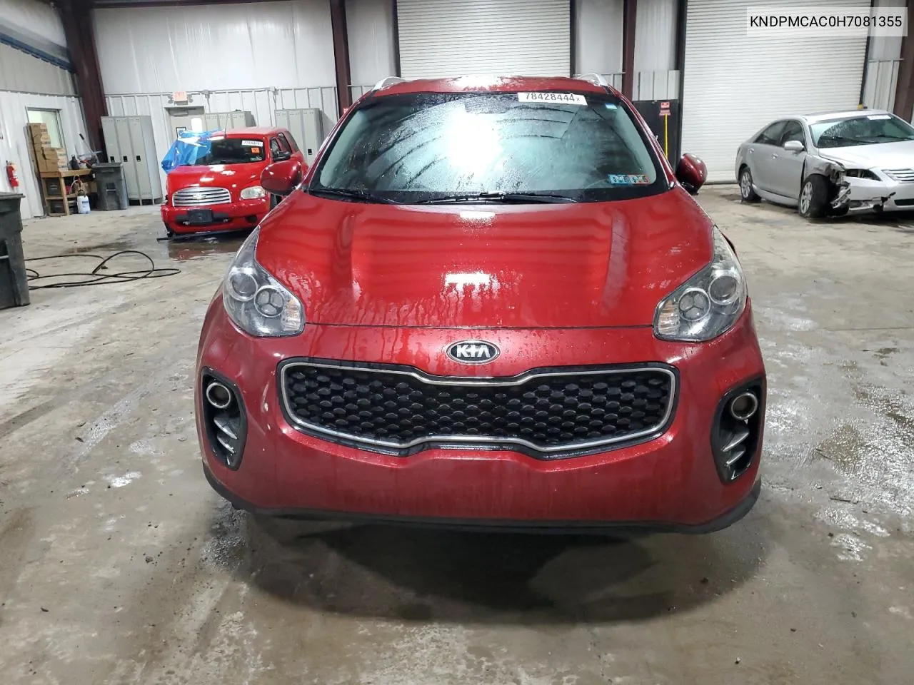 2017 Kia Sportage Lx VIN: KNDPMCAC0H7081355 Lot: 78428444