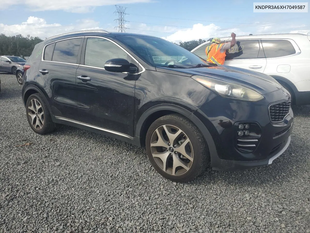 2017 Kia Sportage Sx VIN: KNDPR3A6XH7049587 Lot: 78683594