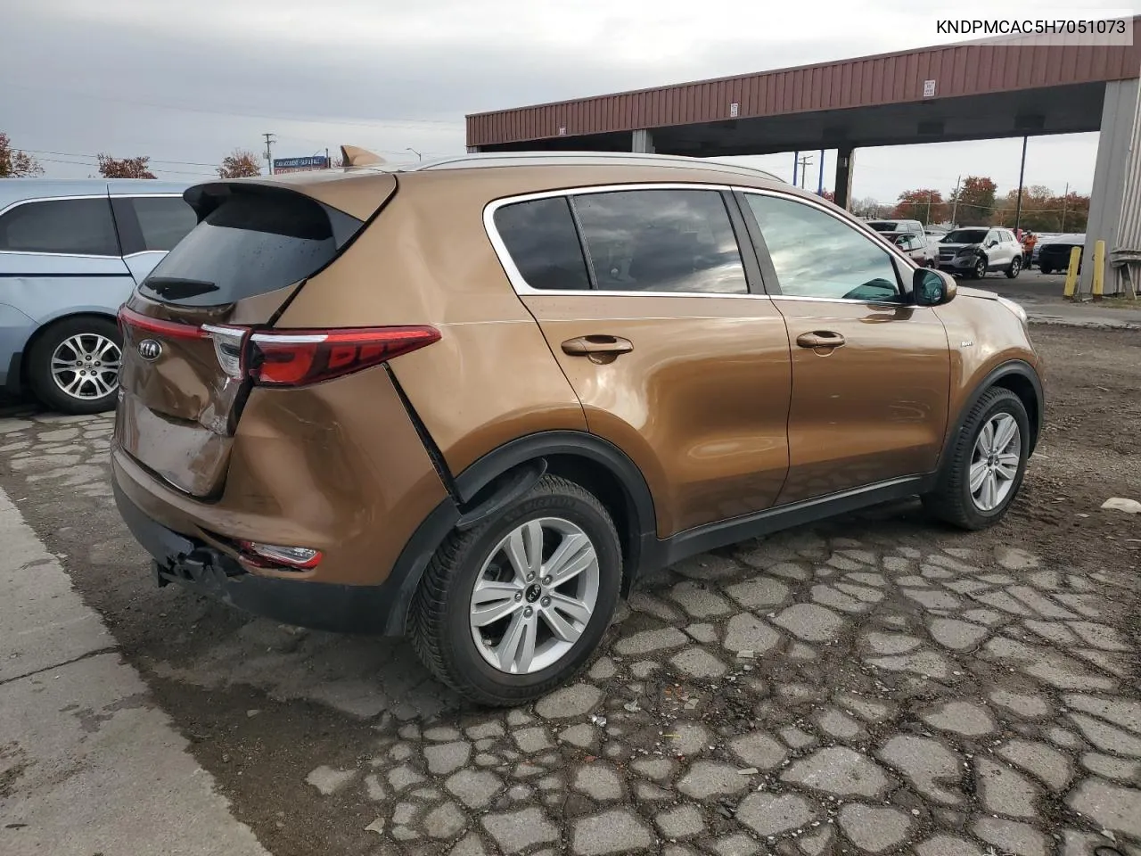 KNDPMCAC5H7051073 2017 Kia Sportage Lx