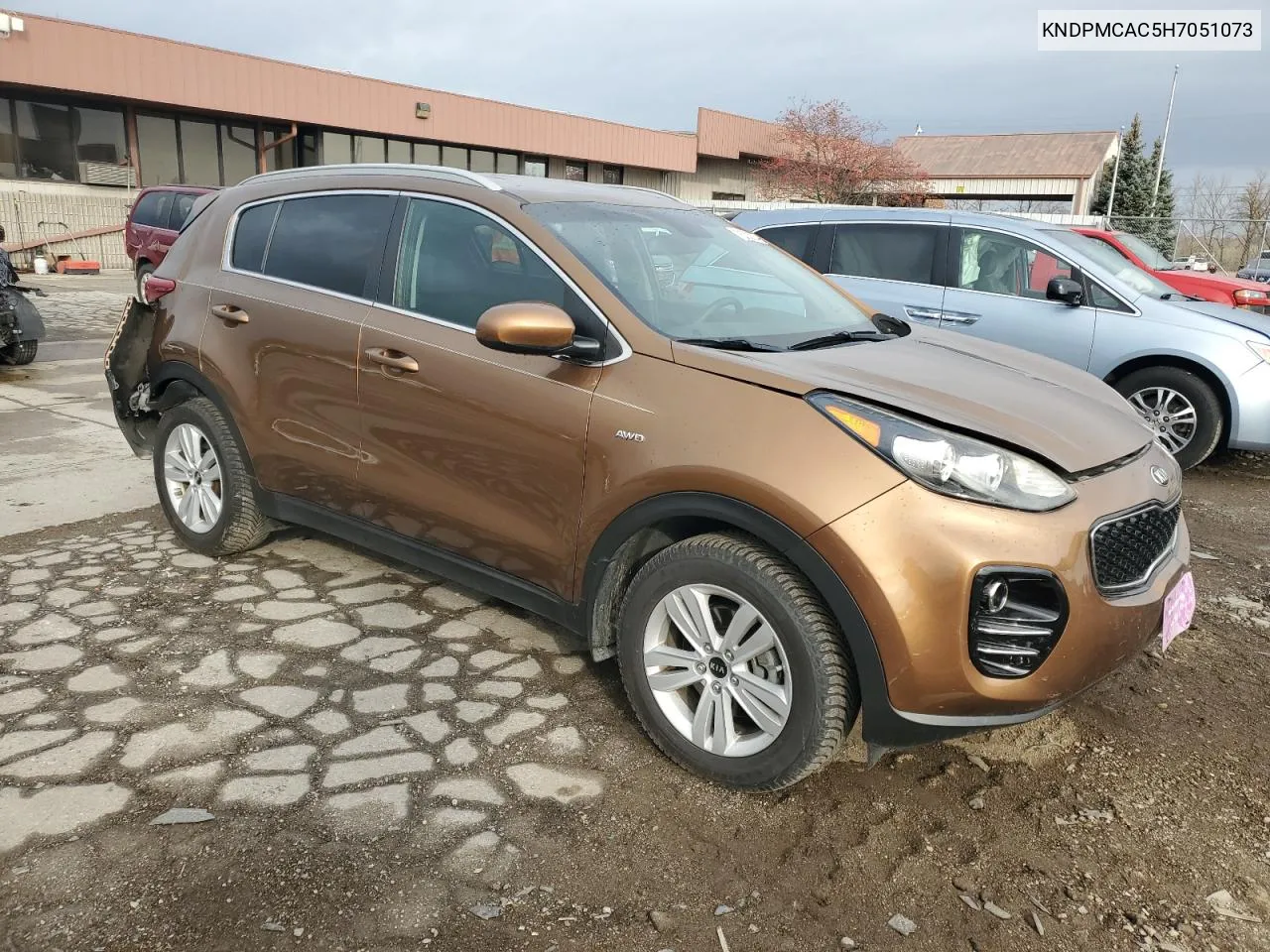 KNDPMCAC5H7051073 2017 Kia Sportage Lx