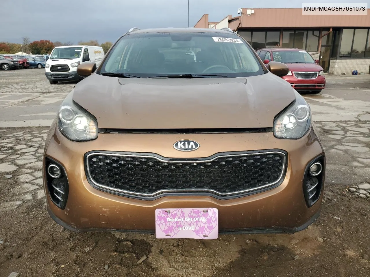 KNDPMCAC5H7051073 2017 Kia Sportage Lx