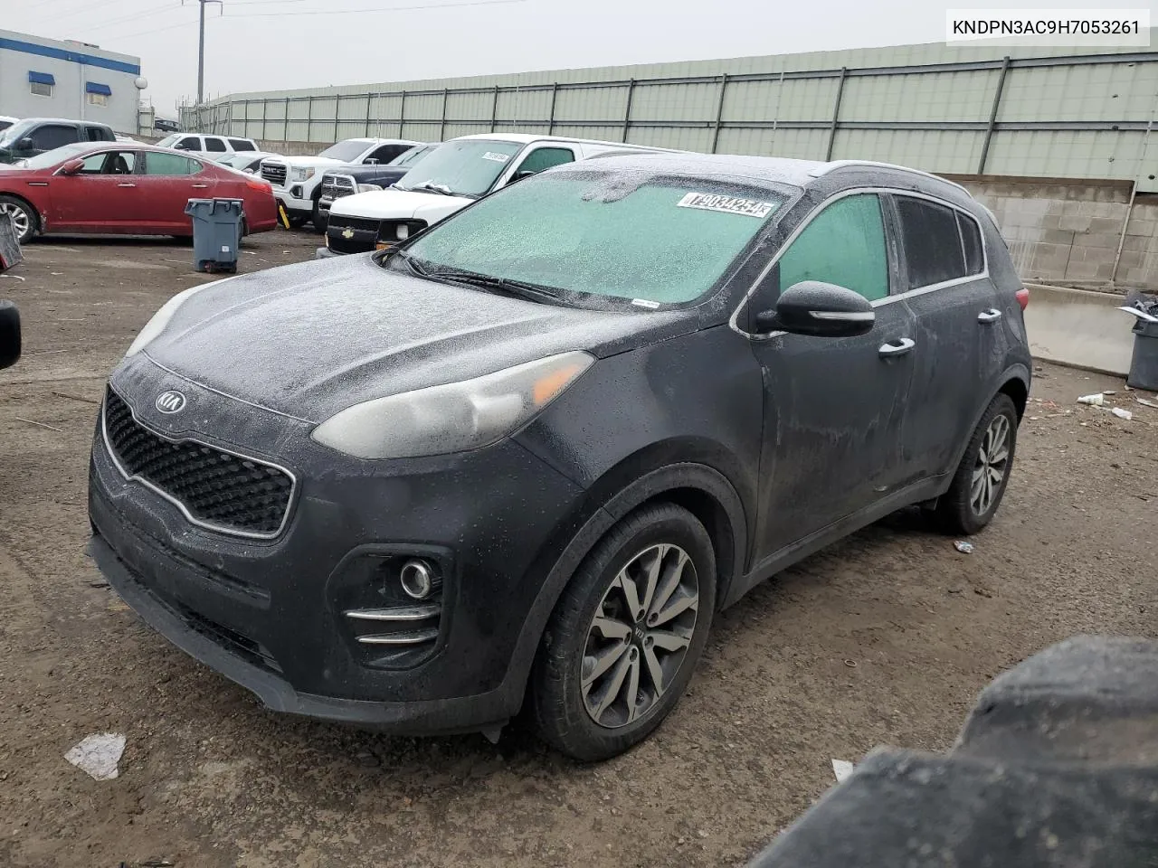 2017 Kia Sportage Ex VIN: KNDPN3AC9H7053261 Lot: 79034254