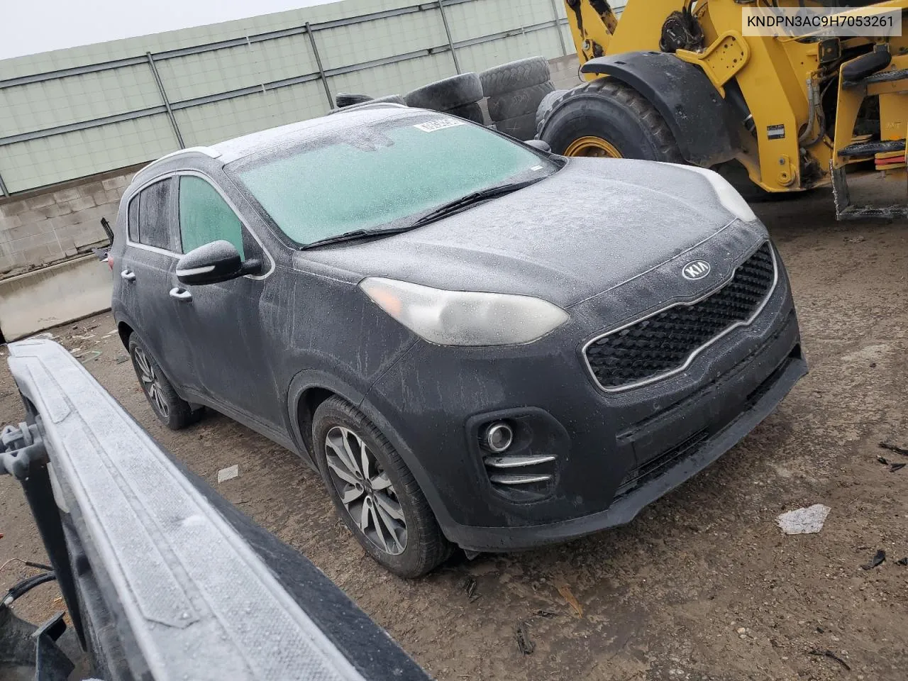 2017 Kia Sportage Ex VIN: KNDPN3AC9H7053261 Lot: 79034254