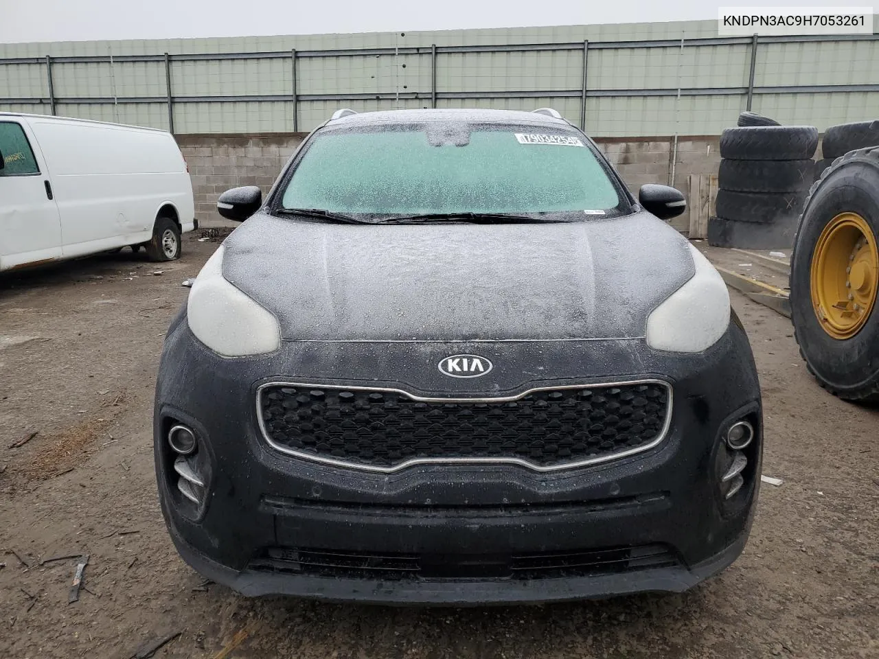 2017 Kia Sportage Ex VIN: KNDPN3AC9H7053261 Lot: 79034254