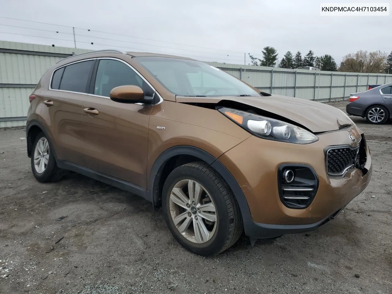 2017 Kia Sportage Lx VIN: KNDPMCAC4H7103454 Lot: 79076824