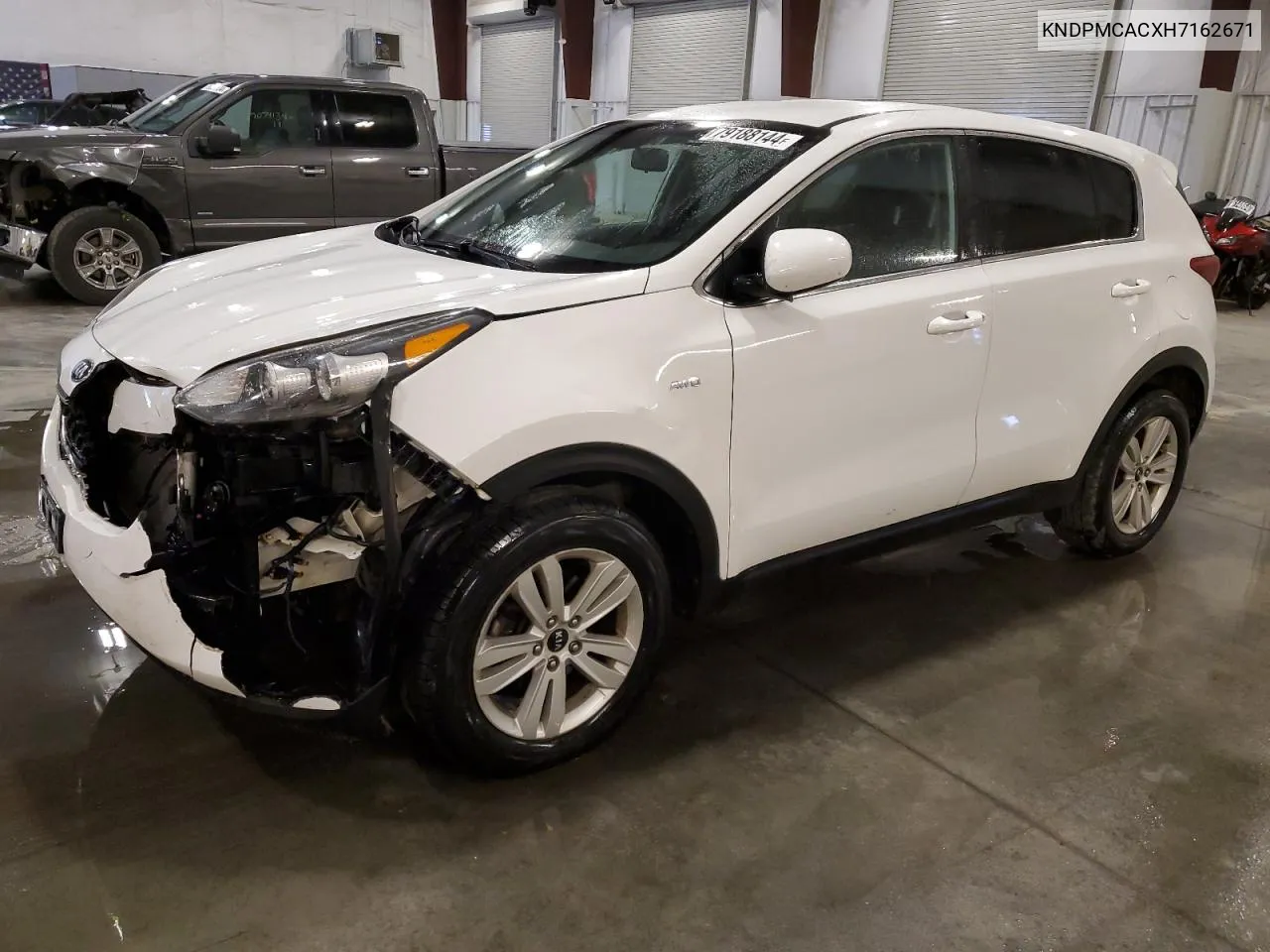 2017 Kia Sportage Lx VIN: KNDPMCACXH7162671 Lot: 79188144