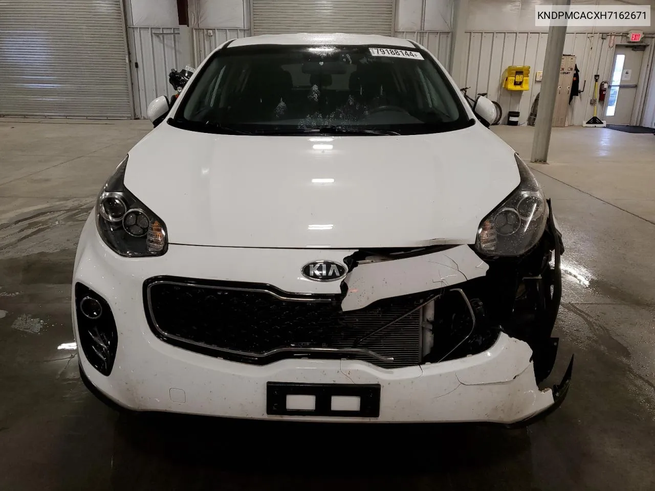 2017 Kia Sportage Lx VIN: KNDPMCACXH7162671 Lot: 79188144