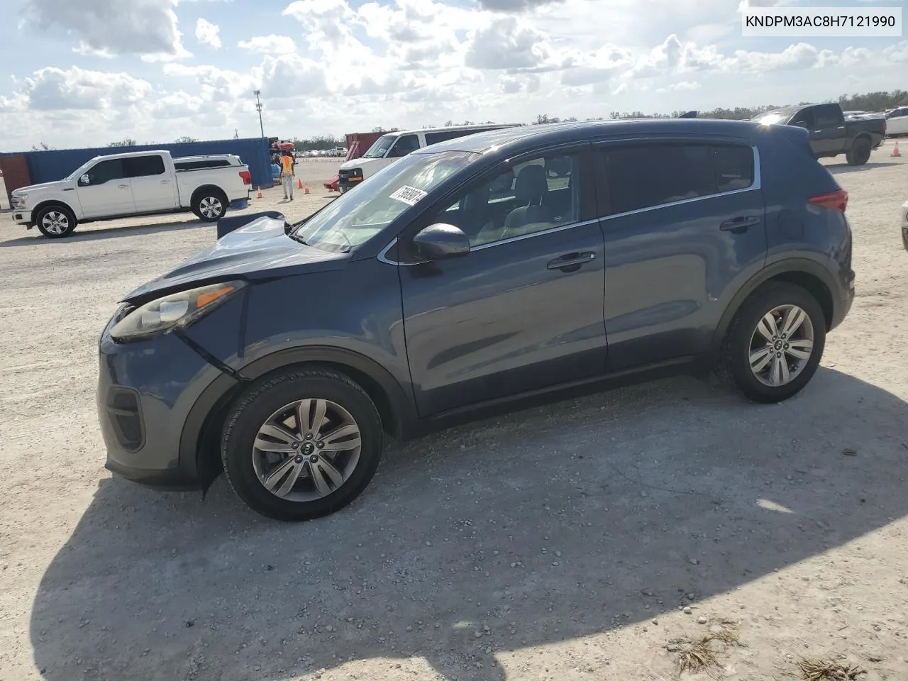 2017 Kia Sportage Lx VIN: KNDPM3AC8H7121990 Lot: 79689814