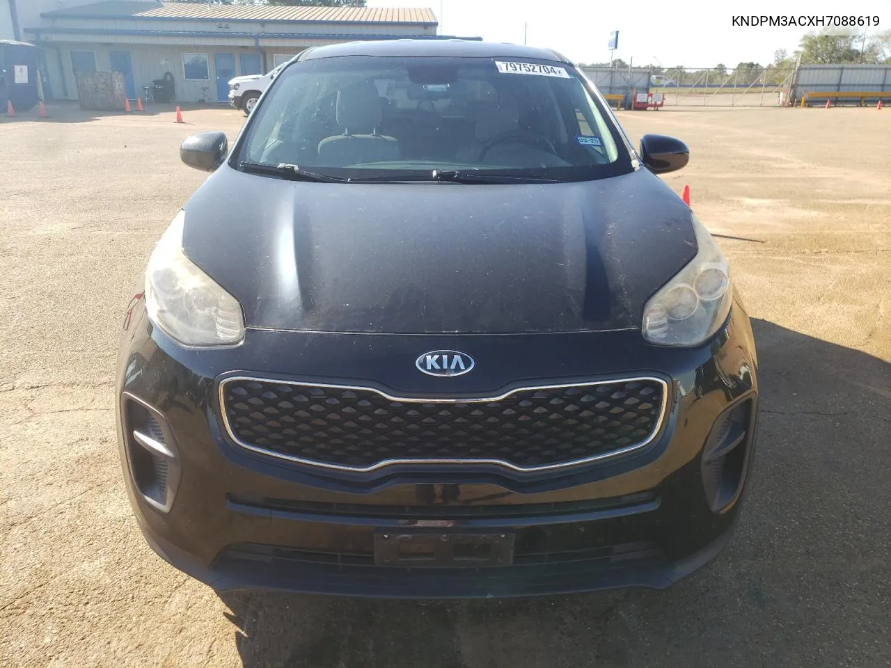 2017 Kia Sportage Lx VIN: KNDPM3ACXH7088619 Lot: 79752704