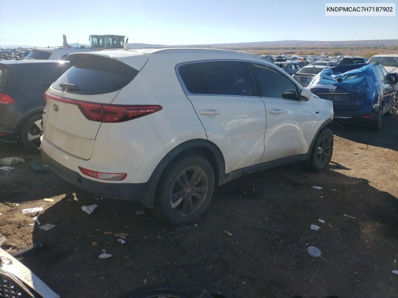 2017 Kia Sportage Lx VIN: KNDPMCAC7H7187902 Lot: 79755474