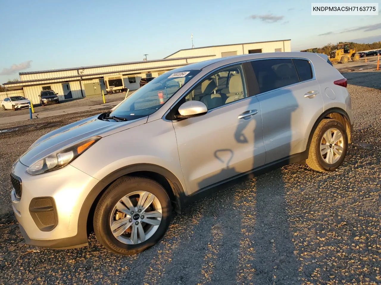 2017 Kia Sportage Lx VIN: KNDPM3AC5H7163775 Lot: 79803364