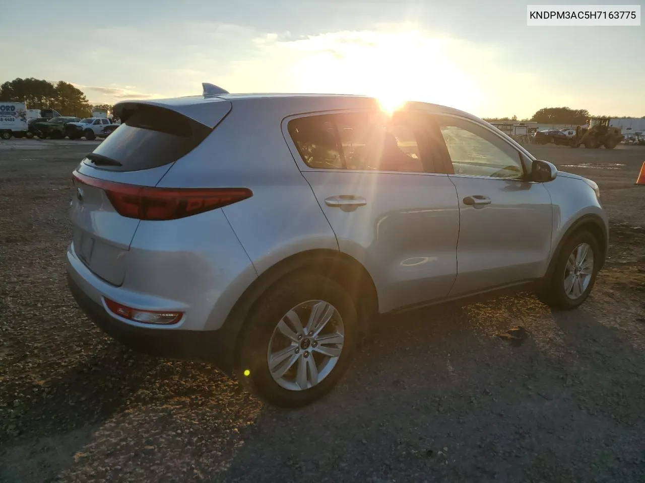 2017 Kia Sportage Lx VIN: KNDPM3AC5H7163775 Lot: 79803364